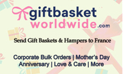 Send Mothers Day Gift Baskets to France